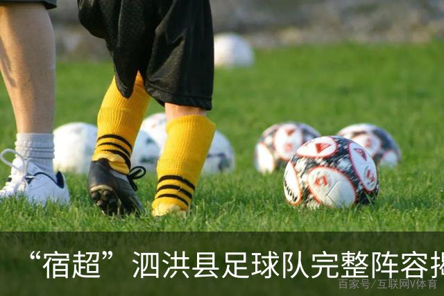 “宿超”泗洪县足球队完整阵容揭晓！